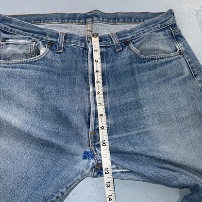 Levis 501 Vintage 70s SS Redline Selvedge USA XX Jeans Light Wash 38x33 Ac 35x29