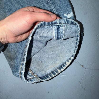 Levis 501 Vintage Y2K XX Straight Leg Jeans Blue Light Wash 36x30 Act 34x28