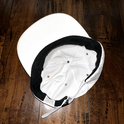 Hard Rock Cafe London Save The Planet White Adjustable Strapback Hat Adult VTG