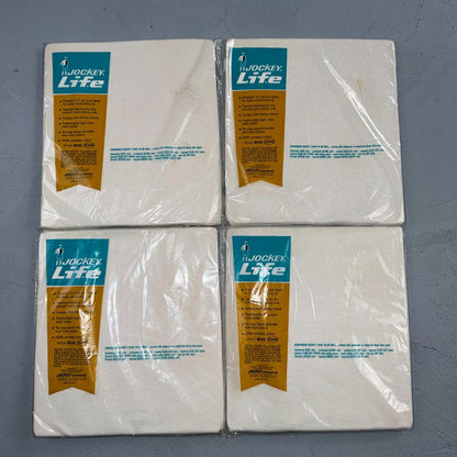 VTG 1960s JOCKEY LIFE White T Shirt Medium 4 Packs Deadstock Lot Slim Guy 60s