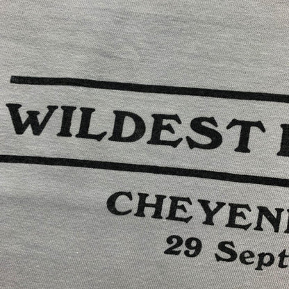 Vintage Nike T Shirt USA Rare 1984 Running LS 80s Zebra Wild Race Cheyenne Zoo