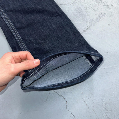 True Religion Jeans Womens 29 Boot Cut Low Rise Dark Stretch Y2K VTG USA 29x30