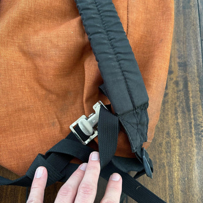 Alpenlite Vintage Hiking Camping Backpack Orange Ventura California 70s 80s Pack