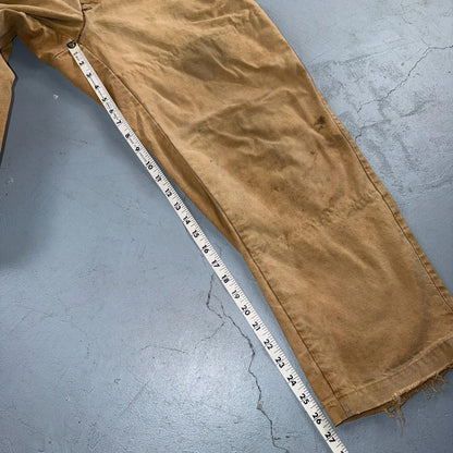 VTG 50s 60s Duxback Pants Falcon 28x27 Khaki Casual Creased Outdoor Rockabilly