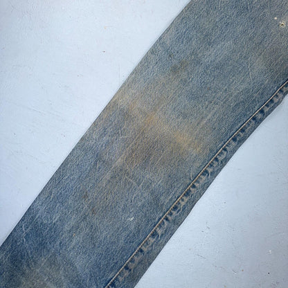 Levis 501 Vintage 80s Redline Selvedge USA XX Jeans Light Wash 30x38 Act 29x33