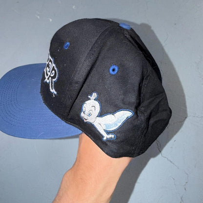 Vintage Casper The Ghost Hat 1995 One Size Fits All SnapBack White Hat