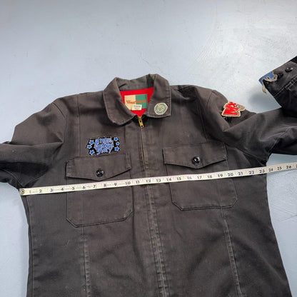 VTG WearGuard Mechanic Work Jacket Workwear New Found Glory Rock Detroit Music