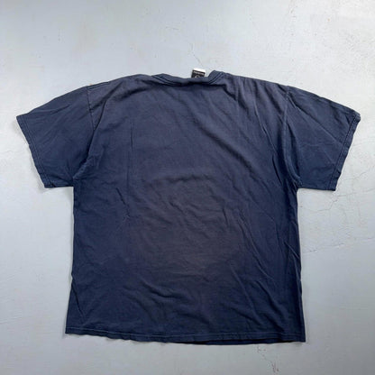 Mercedes Benz Vintage T Shirt Y2K Blue Promo Employee Fan Cars Sports Luxury