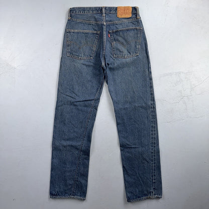 Levis 501 Vintage 70s SS Redline Selvedge USA Jeans Med Wash 32x34 Act 29x29