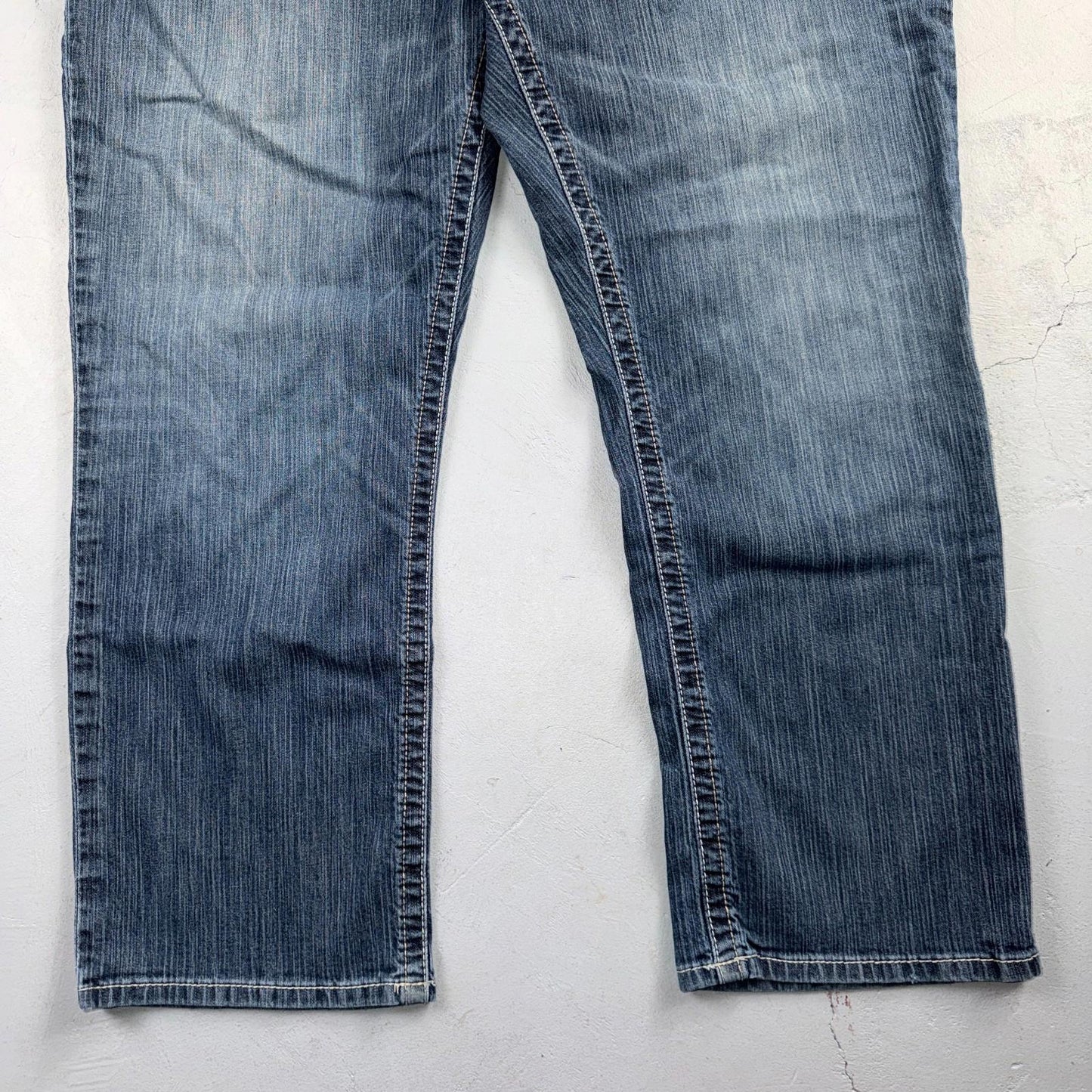 Ariat M4 FR Jeans Mens Blue Flame Resistant Cat 2 Relaxed Boot Cut 42x30 Denim