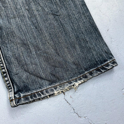 Levis 501 Vintage Y2K XX Straight Leg Jeans Blue Med Wash 34x34 Act 34x32