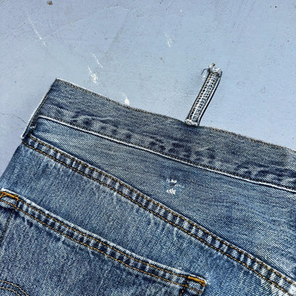 Levis 501 Vintage Y2K XX Straight Leg Jeans Blue Light Wash 40x34 Act 40x32