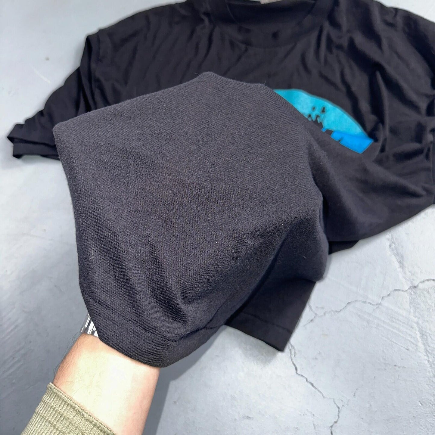 Oregon Coast Hanes 90s VTG T Shirt Seaside Ocean Fun Single Stitch 1990s Black