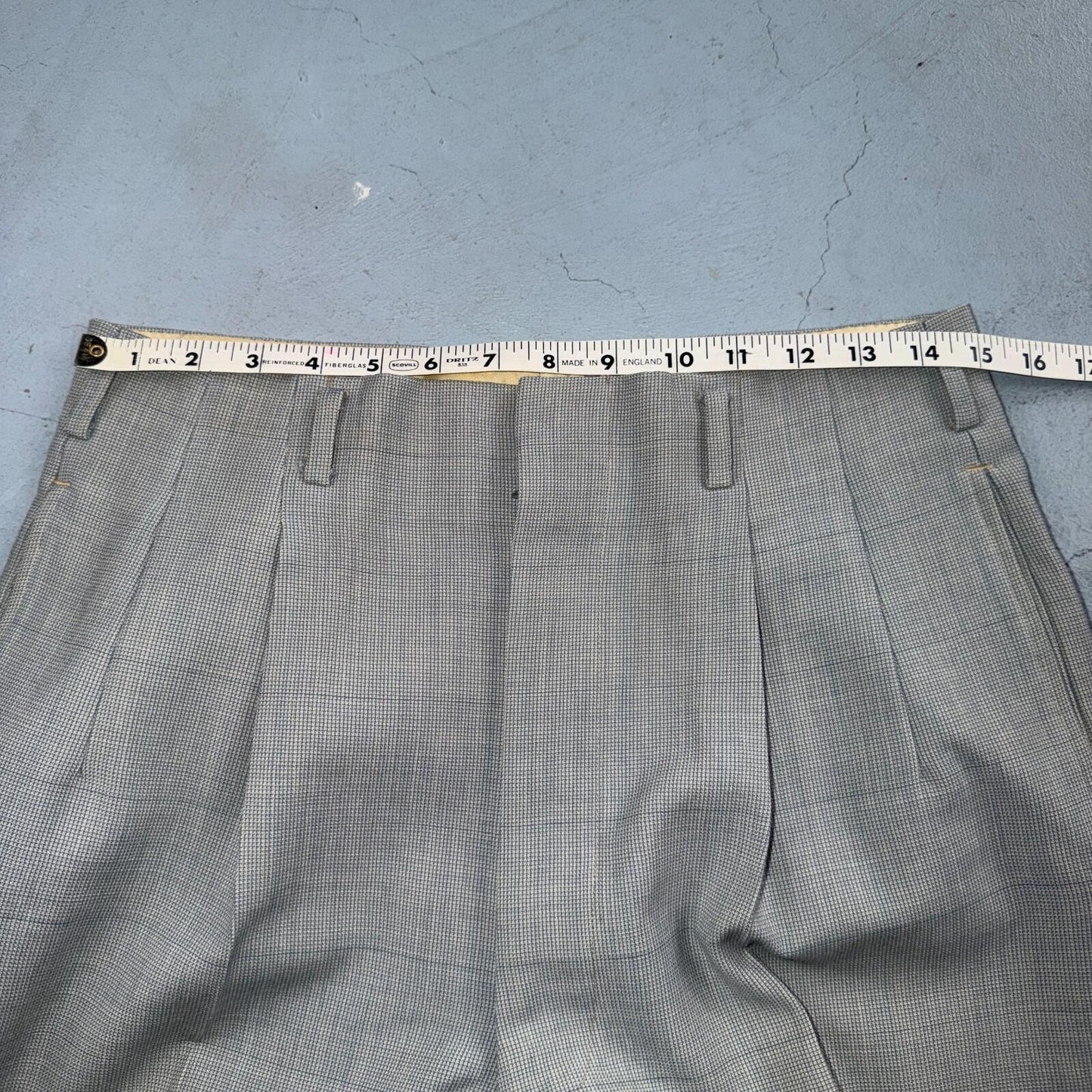 1960s 1970s VTG Mens 2 PC Suit 42 Jacket Coat Pants Gray Union Wool Rockabilly
