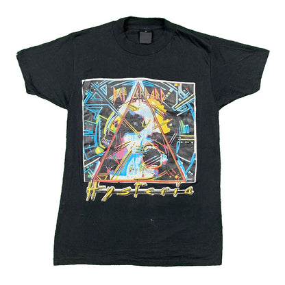 Def Leppard Hysteria Vintage T Shirt Tour 1987 1988 Sold Out Rock Band Music Rap