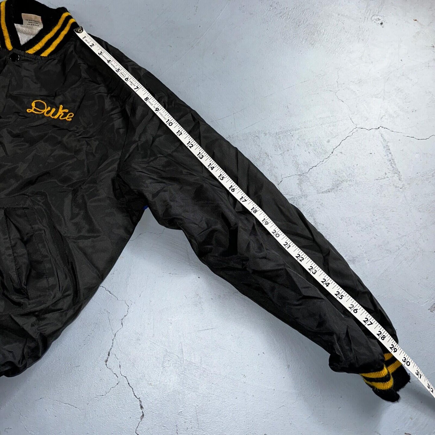 Vintage Pittsburgh Pirates Starter Satin Jacket Nylon 80s Black Chainstitch Duke
