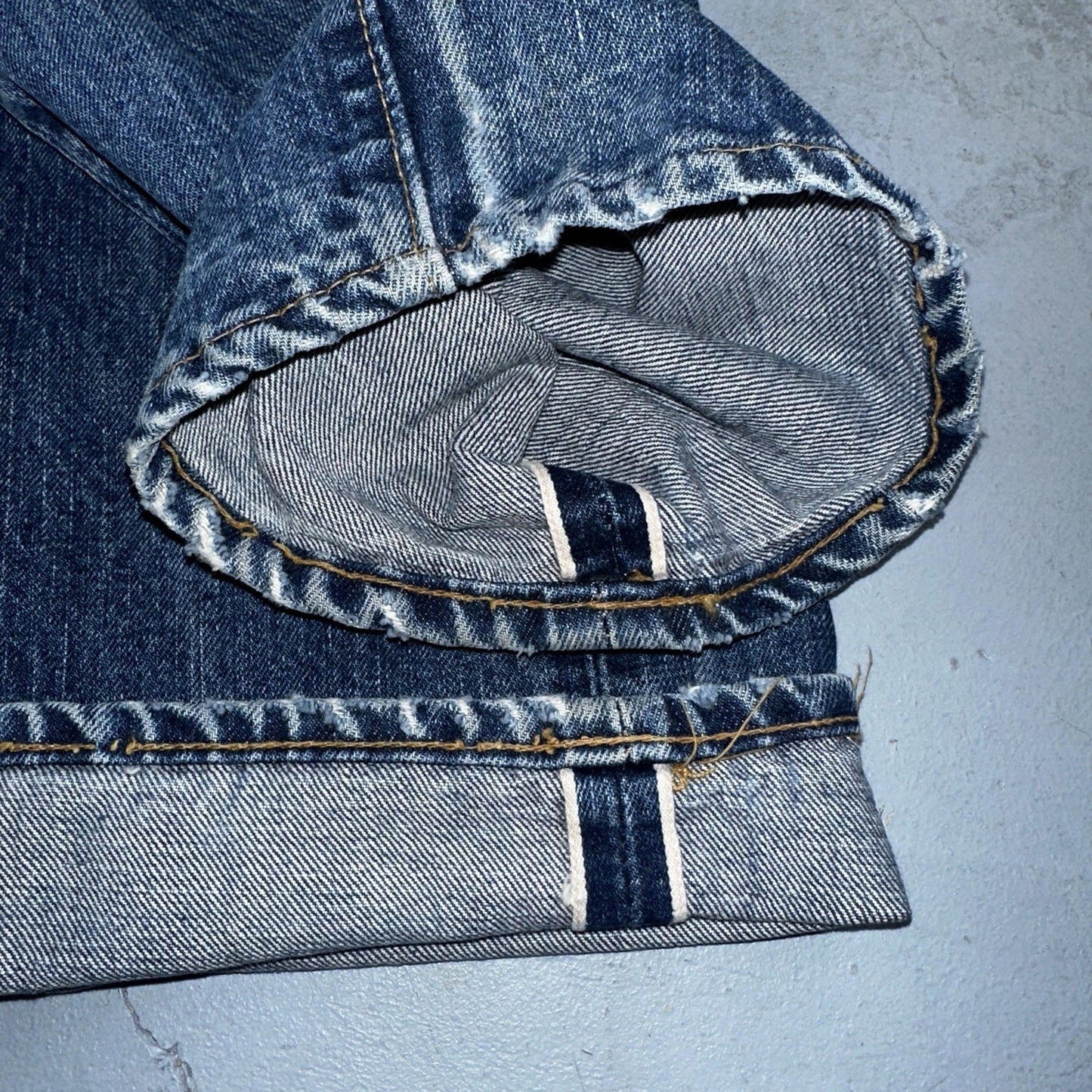 Levis 501 Big E Vintage 60s Redline Selvedge USA XX 1960s Jeans 66 Act 30x28