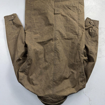 Filson Waxed Trench Coat Size XS Olive Oil Cloth Jacket Rare Mint Condition