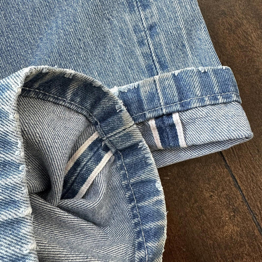 Levis Vintage 80s Redline Selvedge USA 501 XX Jeans 66 70s 33x36 Act 31x26