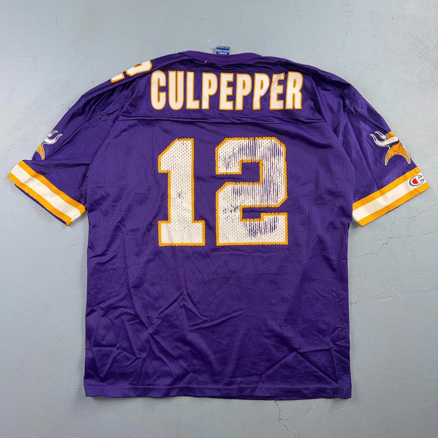 Champion Minnesota Vikings Daunte Culpepper #12 Jersey Football #12 Medium NFL