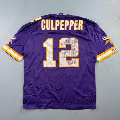 Champion Minnesota Vikings Daunte Culpepper #12 Jersey Football #12 Medium NFL
