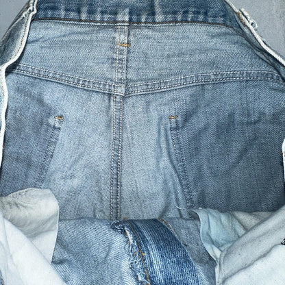 Levis 517 Vintage 80s USA Orange Tab Bootcut Flare Blue Jeans Talon Act 36x30
