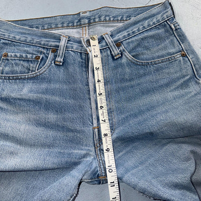 Levis 501 Vintage 80s Redline Selvedge USA XX Jeans Light Wash 30x31 Act 29x27