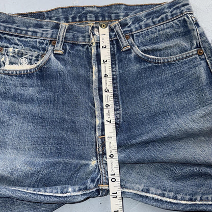 Levis 501 Big E Vintage 60s Redline Selvedge USA XX 1960s Jeans 66 Act 28x28