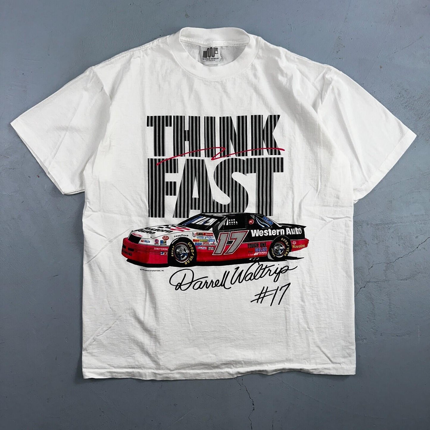 Darrel Waltrip 1993 Morris Design Nascar Think Fast 90s Racing Cars 17 USA