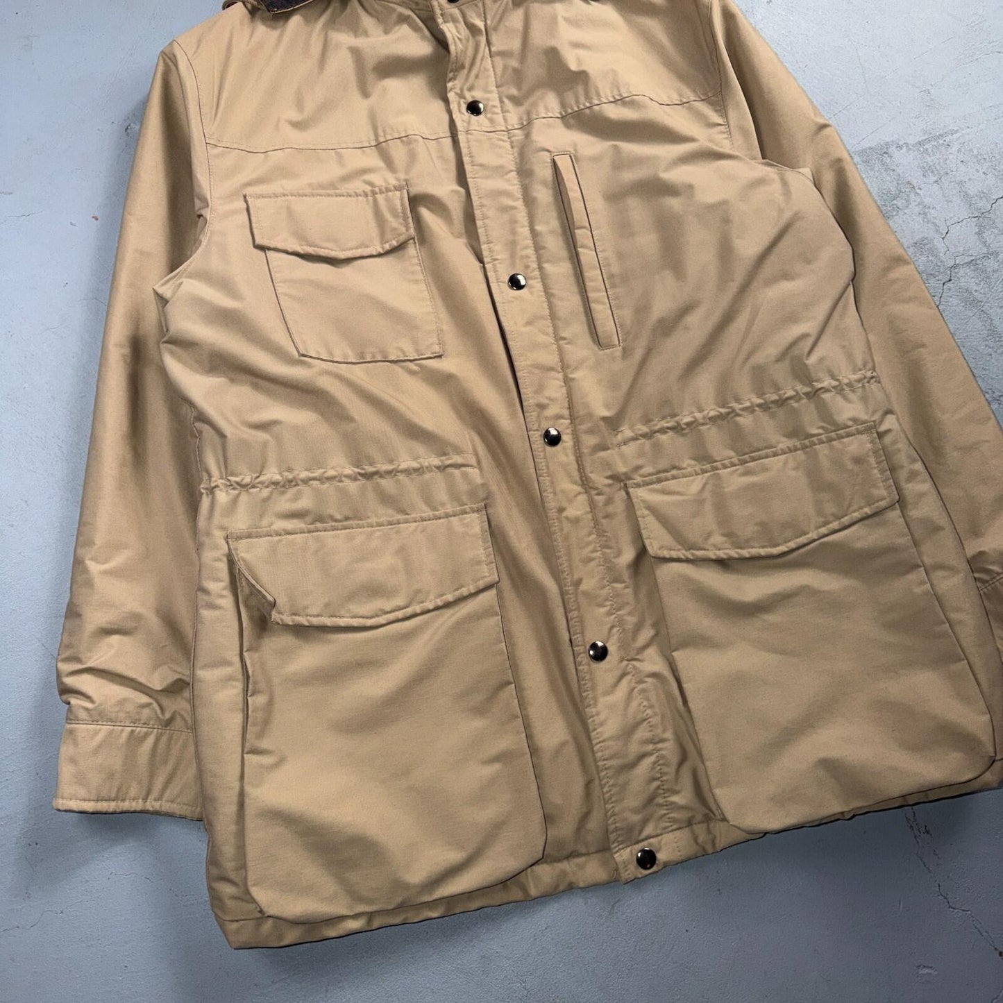 Pendleton Pen West Vintage Tan Beige Thinsulate Jacket Coat Made In USA Size L