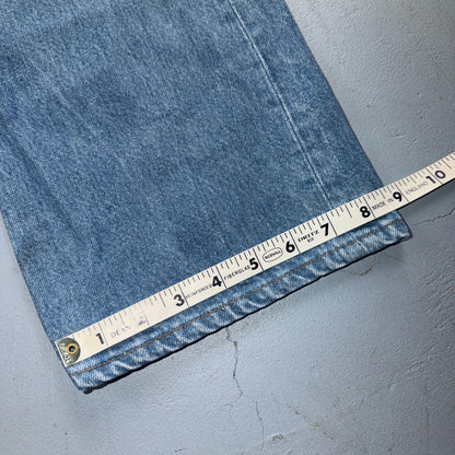 Levis 501 Vintage 80s USA XX Straight Leg Jeans Blue Light Wash 40x33 Act 38x29