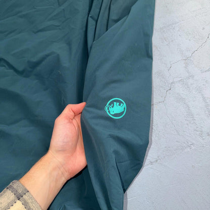 Mammut Womens SofTech Jacket Windbreaker Soft Shell Full Zip Pockets Green XL