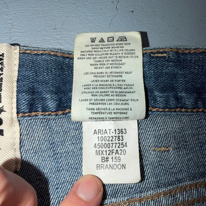 Ariat NWT Jeans Men's Size 36 x 38 Legacy M2 Relaxed Boot Cut Medium Wash