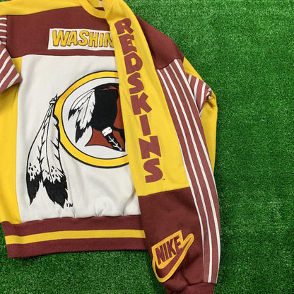 Nike Vintage Sweatshirt T Shirt NFL Skyline 80s Football Redskins Washington 90s