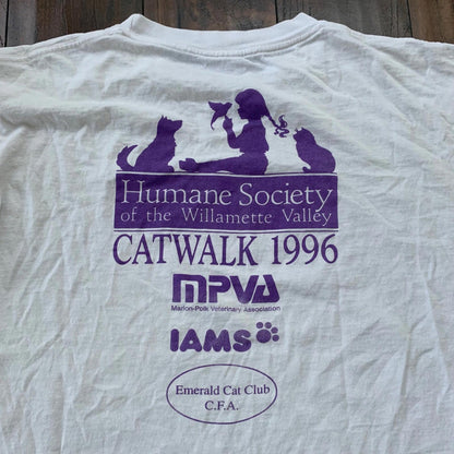 Cats Animals Pet Lover Vintage T Shirt Y2K 90s Cute Funny Humor Petco Felines