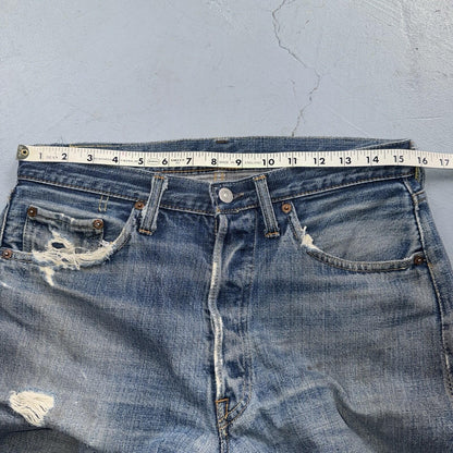 Levis 501 Big E Vintage 60s Redline Selvedge USA XX 1960s Jeans 66 Act 31x30