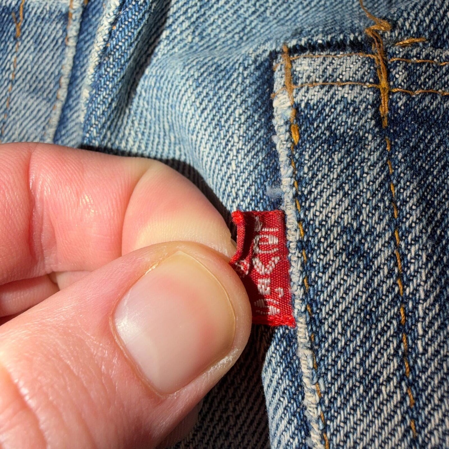 Levis 501 Vintage 70s SS Redline Selvedge USA XX Jeans Light Wash 31x33 Ac 30x29