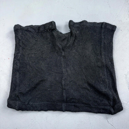 VTG 50s 60s Lasley Knitting Co Wool Letterman Navy Black Shorts Rare Swim Trunks