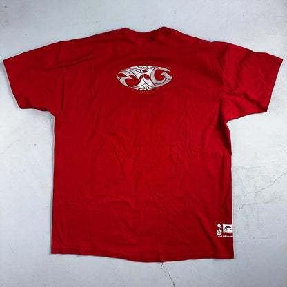 Survival Lines Earth VTG T Shirt Hippie Anvil Band Promo Trip 90s 2XL Tree Music