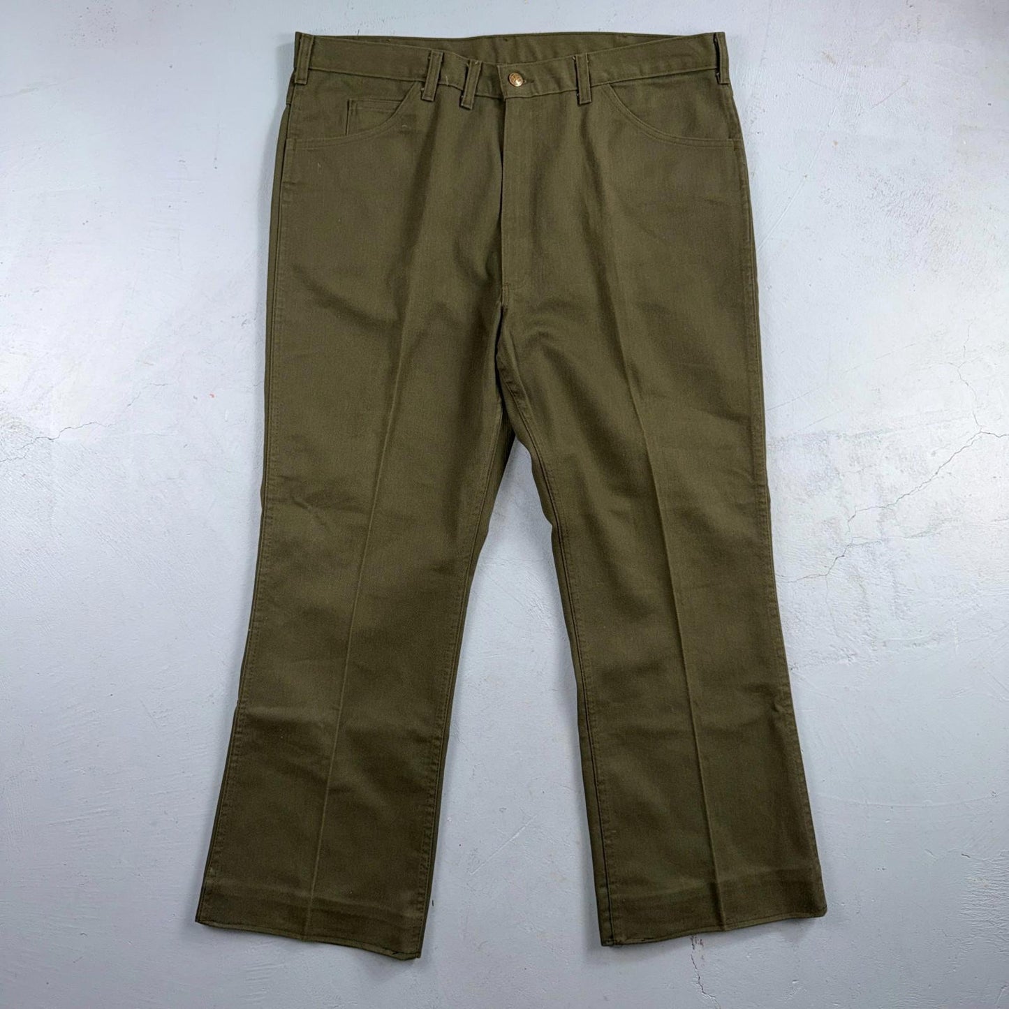 Vintage Osh Kosh Bgosh Pants Mens 40 (38x28) Green Union Made Sanforized 70s