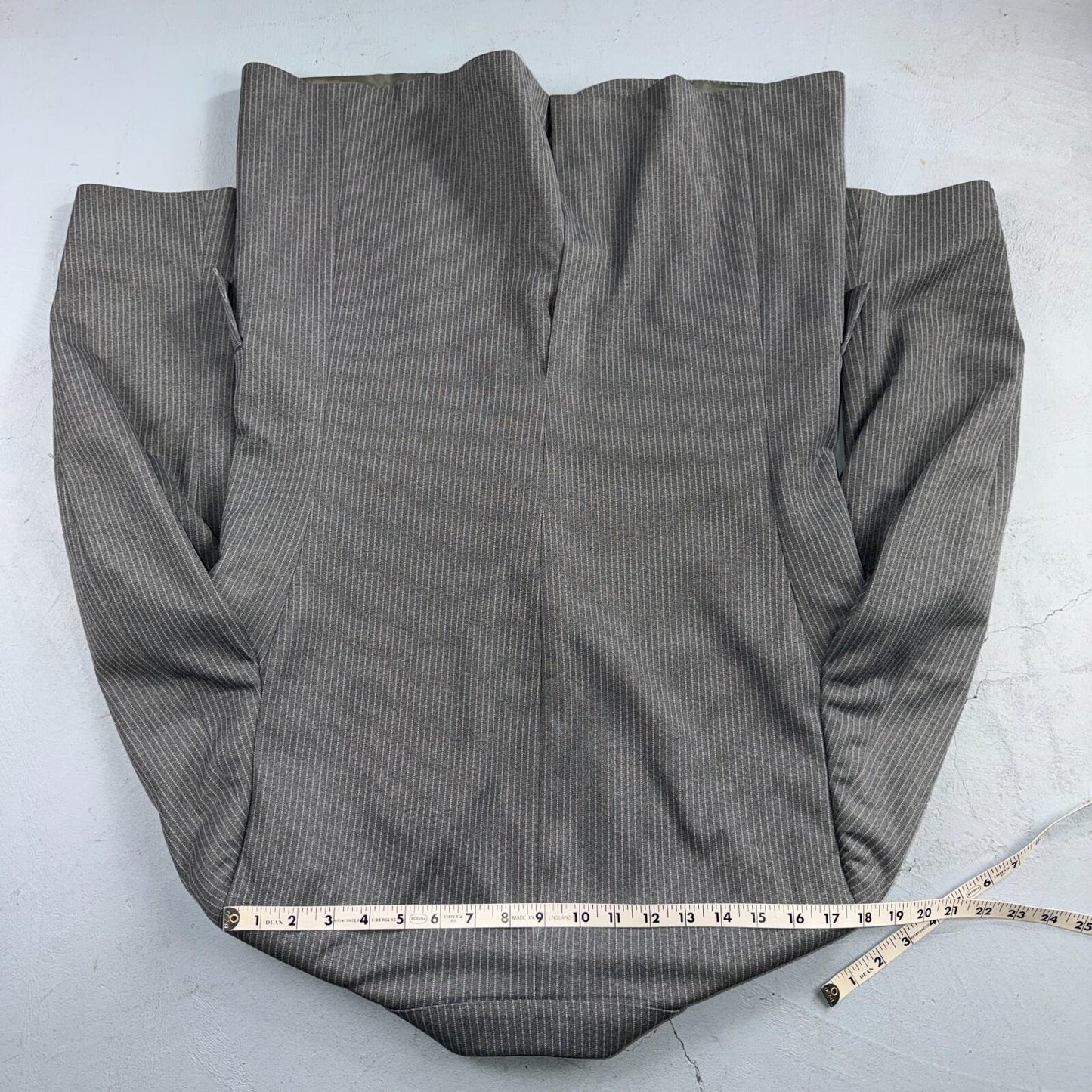 1960s 1970s VTG Mens 3 PC Suit 40 Jacket Coat Pants Gray Union Wool Rockabilly