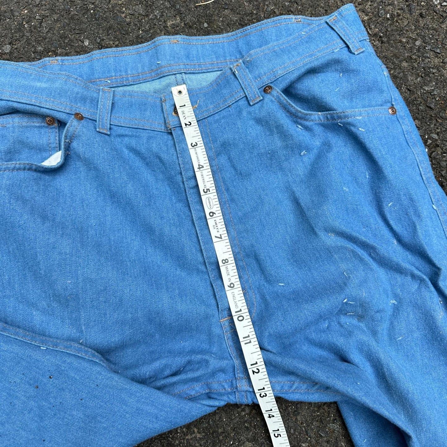 Levis VTG Orange Tab Jeans Mens 38x32 Blue 43415-4514 Fits 38x32 USA 35x31