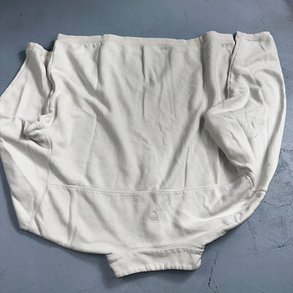 Nike Sweatshirt Mens 2XL White Pull Over Quarter Zip Golf Vintage Y2K