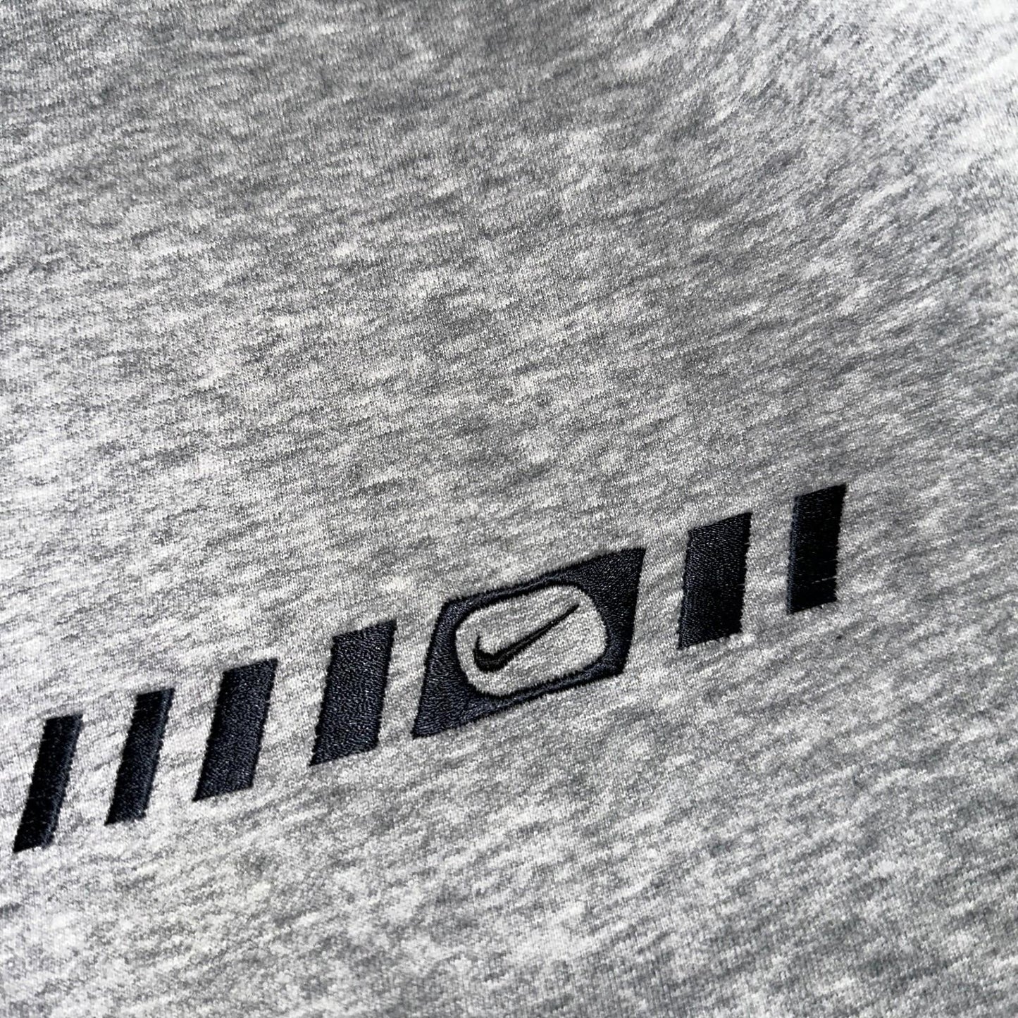Nike 2XL Silver Tag Sweatshirt 90s VTG Crewneck Y2K Speed Stained Air Max Promo