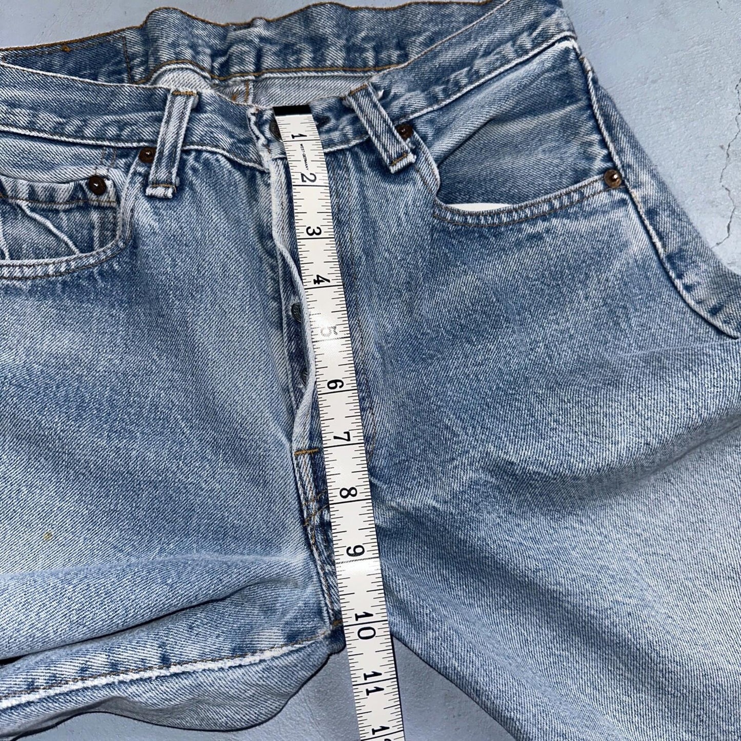 Levis 501 Vintage 80s Redline Selvedge USA XX Jeans Light Wash 29x38 Act 27x33