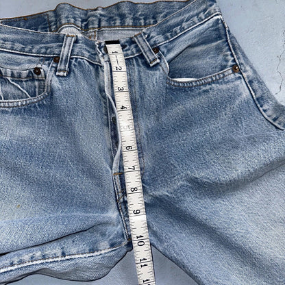 Levis 501 Vintage 80s Redline Selvedge USA XX Jeans Light Wash 29x38 Act 27x33