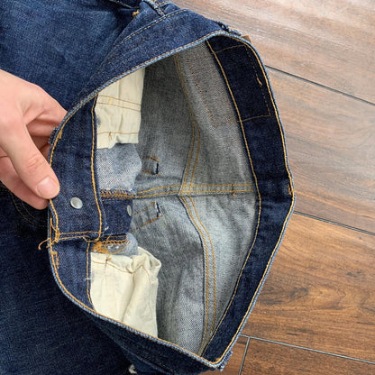 Levis 501 XX Big E Vintage 60s Redline Selvedge Denim Jeans DARK 29x34 Ac 27x30