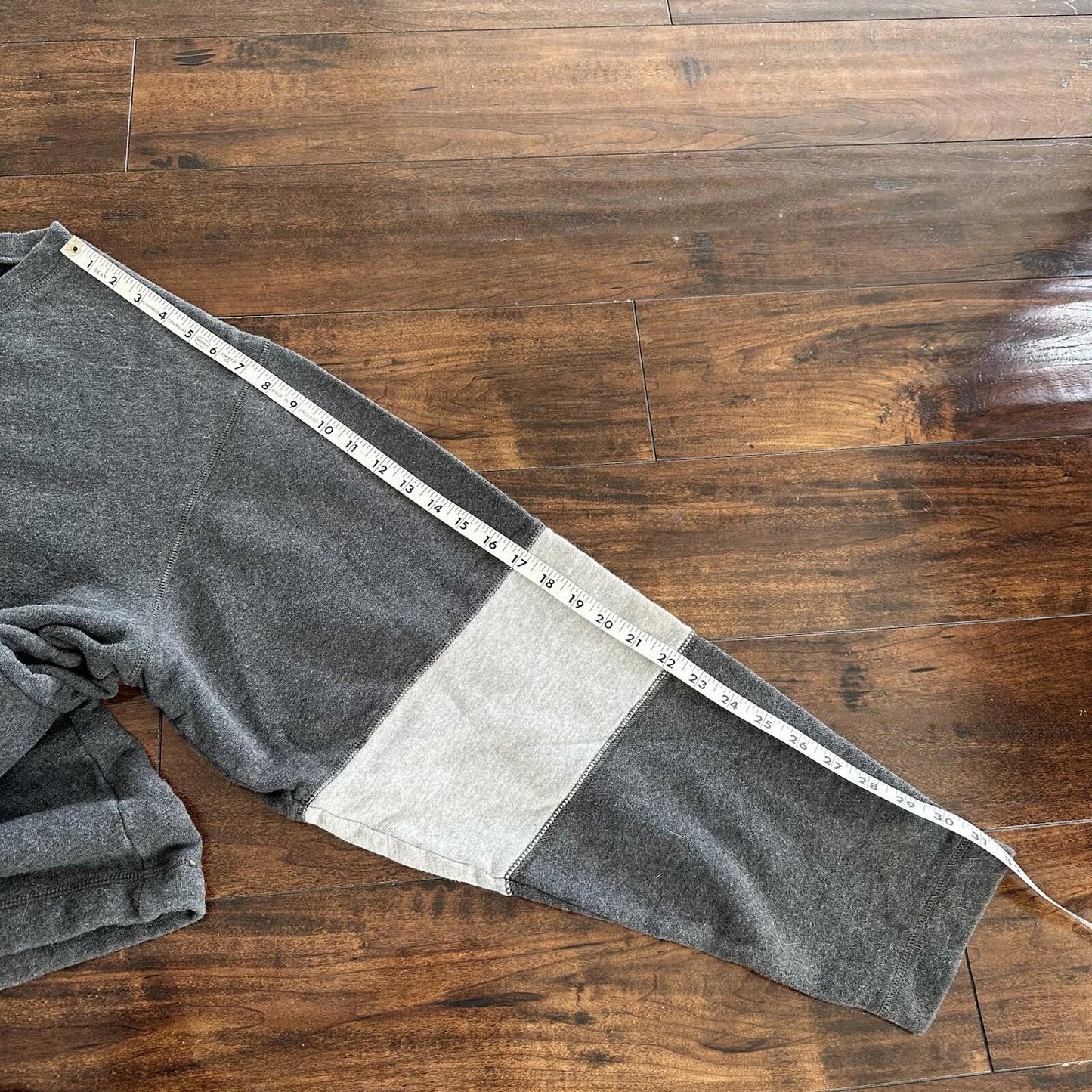 Eddie Bauer Mens Size 2XL Gray Cotton Tight Knit V-Neck Pullover Sweater Jumper