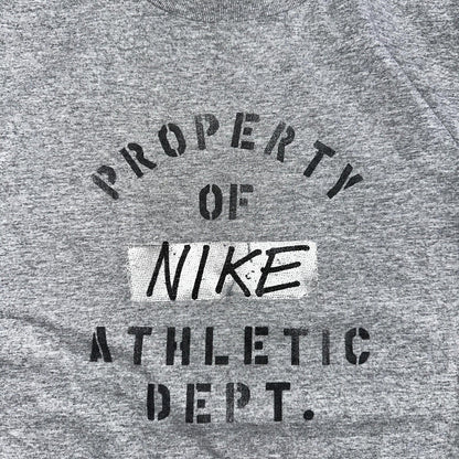 Nike Athletic Department Y2K VTG T Shirt Silver Tag Property Medium Y2K Graphic