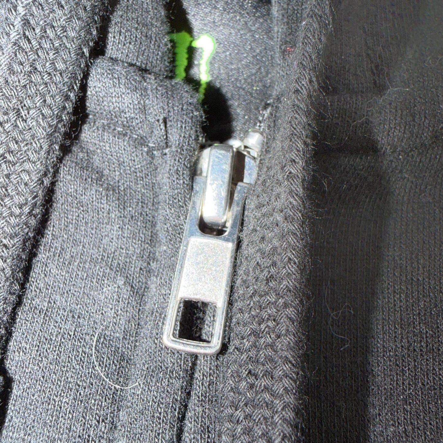 Vintage Y2K Monster Energy Zip Up Hoodie Sweatshirt Mens Medium Black Grunge